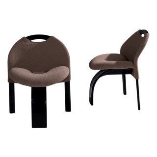 Sail Chairs by Giovanni Offredi for Saporiti, Italy, 1973, Set of 2 For Sale