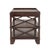 David Iatesta Three Tier Mahogany Console Table With Pullout Surface For Sale - Image 4 of 4
