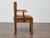English Early 20th Century English Burl Wood Armchair with Leather Upholstery and Turned Disc Feet For Sale - Image 3 of 12