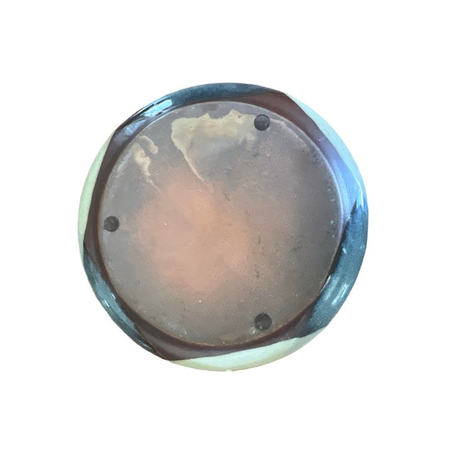 Vintage Mid Century Modern Pottery Craft Large Vase Robert Maxwell Design Ceramic For Sale In Palm Springs - Image 6 of 6