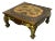Vintage Square Asian Tibetan Hand-Painted Low Coffee Table For Sale