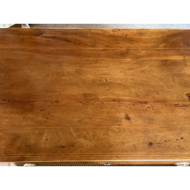 Antique Italian Neoclassical Walnut Commode with Inlay For Sale - Image 18 of 18