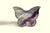 Pair Natural Fluorite Butterfly Dishes Gemstone Rock Crystal For Sale - Image 4 of 15