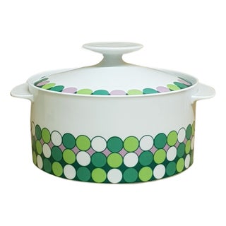 Pop Style Porcelain Tureen, 1970s For Sale