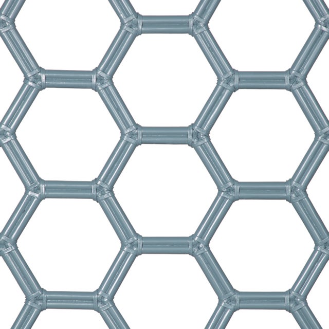 Add a touch of modern charm to your bedroom with the beautifully crafted Honeycomb bed. Handcrafted from natural rattan...