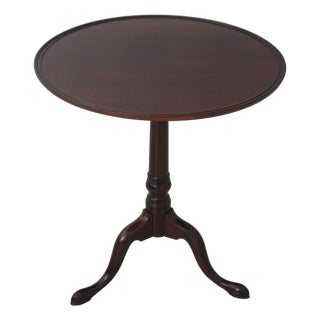 Stickley Colonial Williamsburg Mahogany Candlestand For Sale