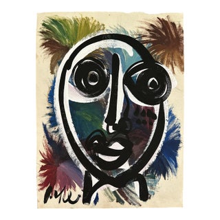 Original Colorful Painting by Peter Keil For Sale