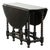Antique English Oak Gateleg Table, 1800s For Sale