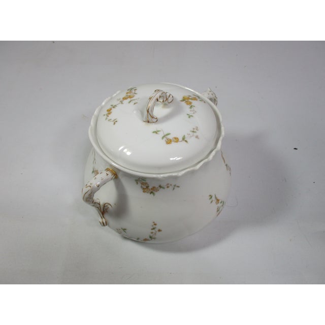 1940s 1940s Haviland Limoges Porcelain Tea Service - 3 Pc For Sale - Image 5 of 11