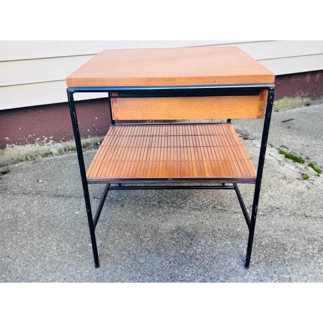Vintage 1950s Paul McCobb Style Planner Group Maple Nightstand For Sale In Boston - Image 6 of 9