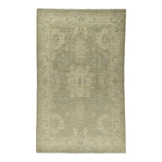 Oushak Rug 3'1" x 5' #21380 For Sale