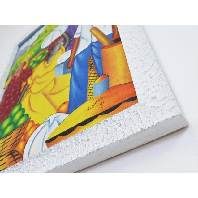 Caribbean Paintings, 1990s, Set of 4 For Sale - Image 14 of 17