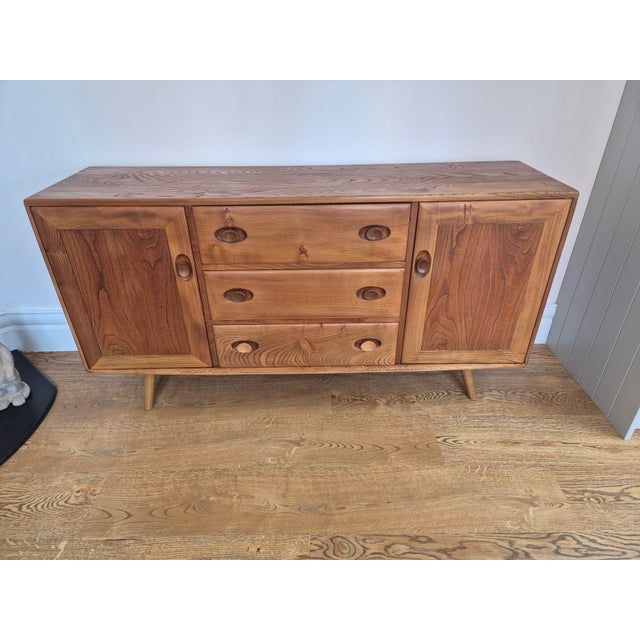 Mid-Century Elm Sideboard from Ercol, 1970s For Sale - Image 16 of 18