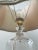 Silver Vintage Neoclassical Style Frosted Glass Urn Table Lamps, Silver Base, a Pair For Sale - Image 8 of 13