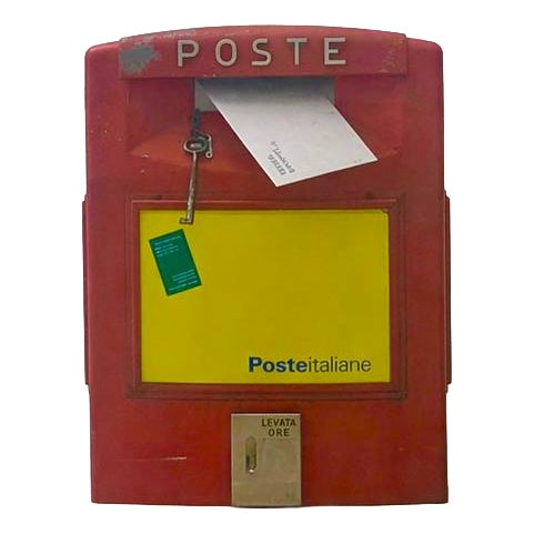 Italian Post Office Box, Ticino, Switzerland, 1970s For Sale