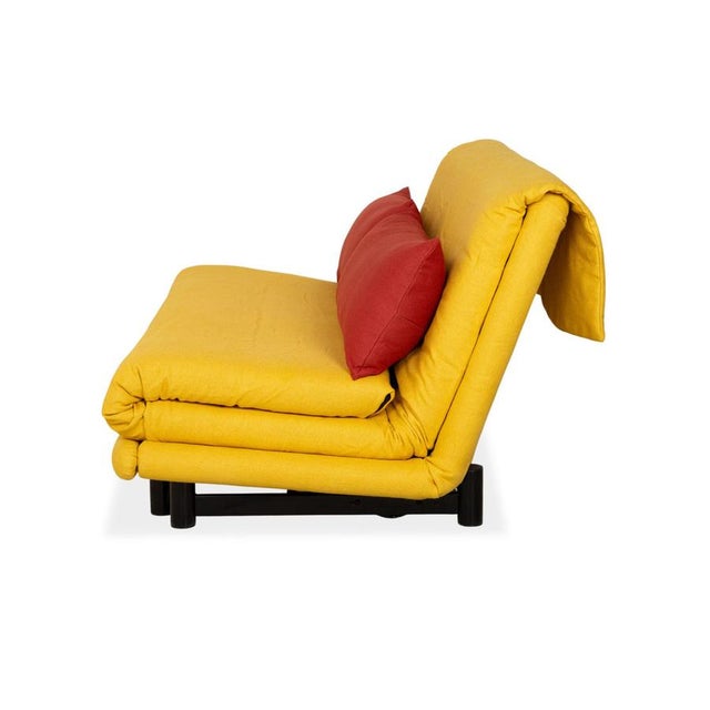 Yellow Orange Fabric Multy Three-Seater Sofa with Manual Function from Ligne Roset For Sale - Image 11 of 12