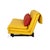 Yellow Orange Fabric Multy Three-Seater Sofa with Manual Function from Ligne Roset For Sale - Image 11 of 12
