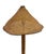 Sarasar floor lamp by Roberto Pamio & Renato Toso for Leucos. Polished wooden base, diffuser made of coloured glass beads,...
