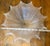 VTG Murano Glass Ceiling Pendant Light Globe Shade 1960s Barovier Venini 14.5” For Sale - Image 11 of 12