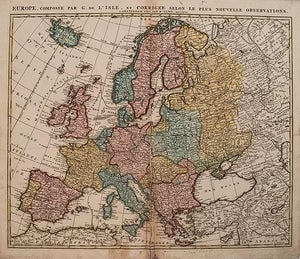 1792 Elwe Map of Europe