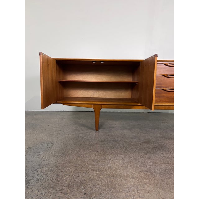 1960s Mid Century Modern Teak Credenza Bar by Jentique United Kingdom, Attributed For Sale - Image 9 of 9