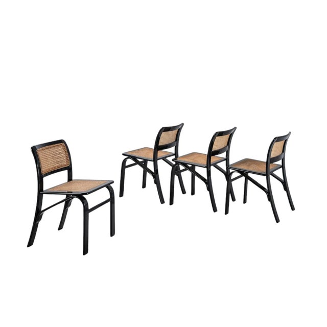 Pause Chairs by Mario Giannetti for Acerbis, 1980s, Set of 4 For Sale - Image 5 of 5