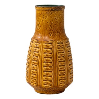1960s German "W. Germany" Ceramic Vase For Sale
