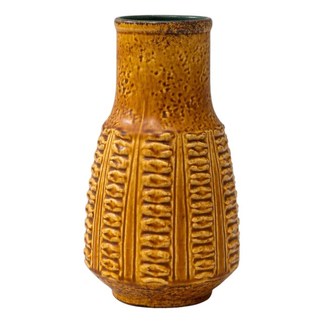 1960s German "W. Germany" Ceramic Vase For Sale