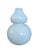 Contemporary Jonathan Adler Baby Blue Ceramic Gourd Vase For Sale - Image 3 of 7