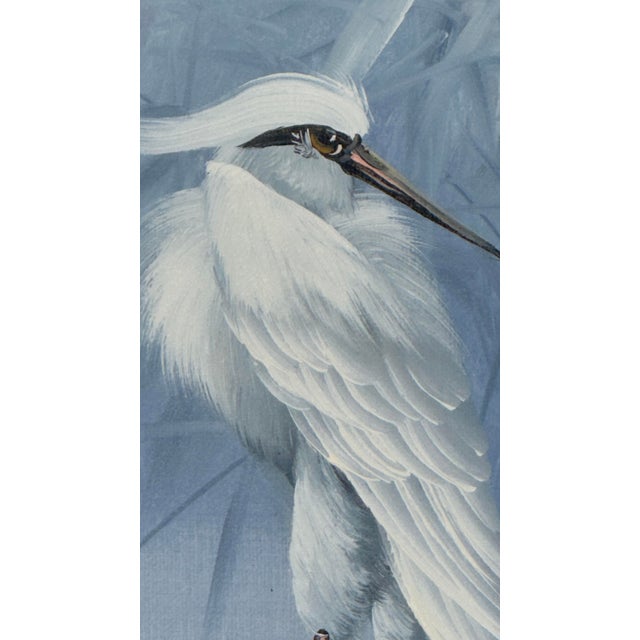 Mid 20th Century 1980s Palm Beach Regency Vanguard Studio Style Original Champagne Gilt Coastal Oil Painting Signed Bruce For Sale - Image 5 of 12