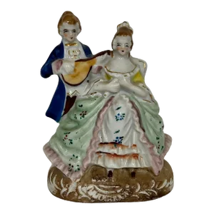 Courting Couple Figurine Marked Occupied Japan