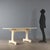 Vintage Table in Lacquered Wood, 1960s, in Good conditions. This piece is attributed to the mentioned designer/maker. It...