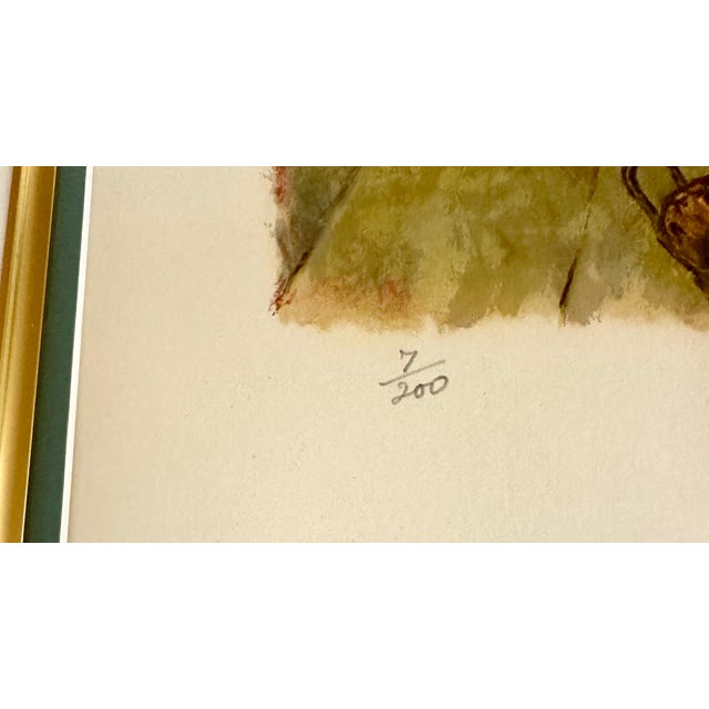 Cream 1970s Norman Rockwell Tom Sawyer Suite of 3 Framed Limited-Edition Collotypes For Sale - Image 8 of 18