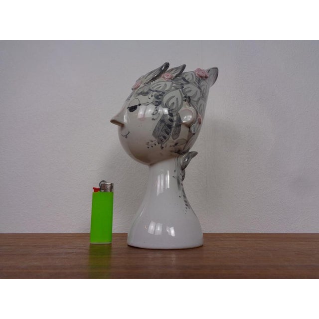 Ceramic Titania Vase by Bjørn Wiinblad for Illums Bolighus, 1960s For Sale - Image 4 of 16