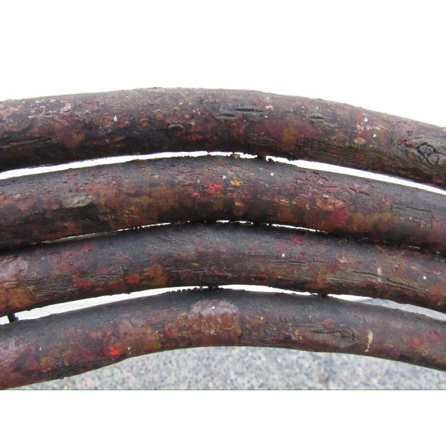 Antique Folk Art Bentwood Twig Chair For Sale - Image 12 of 18