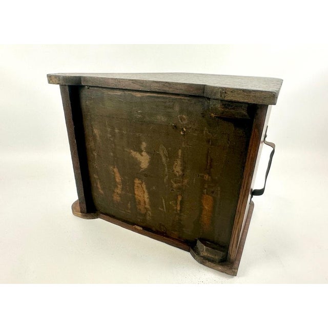 Antique Victorian Oak and Brass Coal Scuttle, 19th Century For Sale - Image 12 of 14