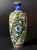 Authentic Japanese cloisonné enamel cabinet vase from the Meiji Period (1868–1912), crafted in the renowned Nagoya...
