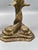1920s 1920s Pair of Mottahedeh Brass Serpentine Dolphin Koi Fish Candlestick Holders For Sale - Image 5 of 6