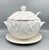Mid-Century California Pottery White Cabbage Tureen With Underplate and Ladle - Hollywood Regency, Traditional, Grandmillennial For Sale - Image 11 of 16