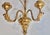 Gold Antique Italian Golden Gilt Wheat Sconces For Sale - Image 8 of 12