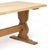 Mid-Century Brutalist Rustic Dining Table For Sale - Image 4 of 9