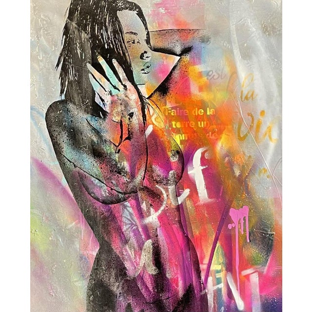 Contemporary David Lurkin, Vazata, 21st Century, Mixed Media For Sale - Image 3 of 4