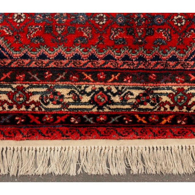 Persian Hamadan Rug, 11' X 5' 3.5" For Sale In New York - Image 6 of 8