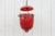 Boho Chic Ruby Pendant Mosaic Lantern For Sale - Image 3 of 7