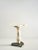 Oatmeal and Green Ceramic and Bronze Alto Side Table by Henry Holland Studio For Sale - Image 4 of 5