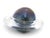 Pop Art Planet Saturn Galaxy Limited Edition Sci Fi Channel Glass Planet Paperweight For Sale - Image 3 of 8