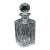 Vintage Whiskey Decanter, English, Crystal Glass, Scotch Bottle, Barware, c.1930 For Sale