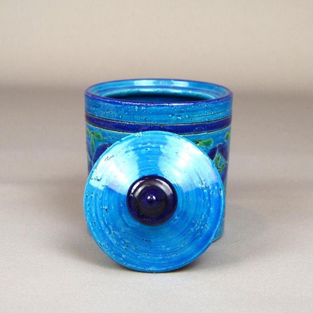 Bitossi Ceramic Container with Lid by Aldo Londi for Bitossi, 1960s For Sale - Image 4 of 10