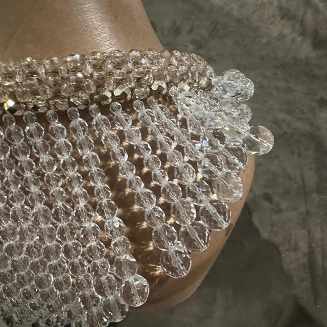 Iconic 21st Century Beaded Crystals Multistrand Necklace by Coppola E Toppo For Sale - Image 12 of 17