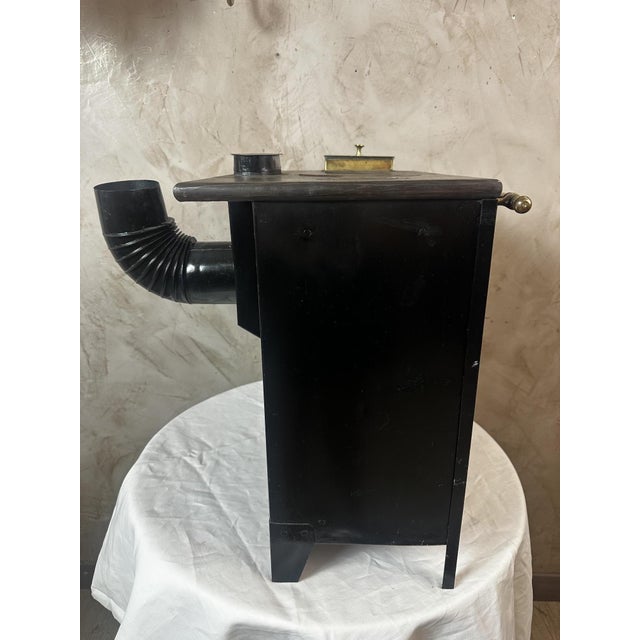 Antique Children's Stove in Cast Iron, 1890s For Sale - Image 9 of 12